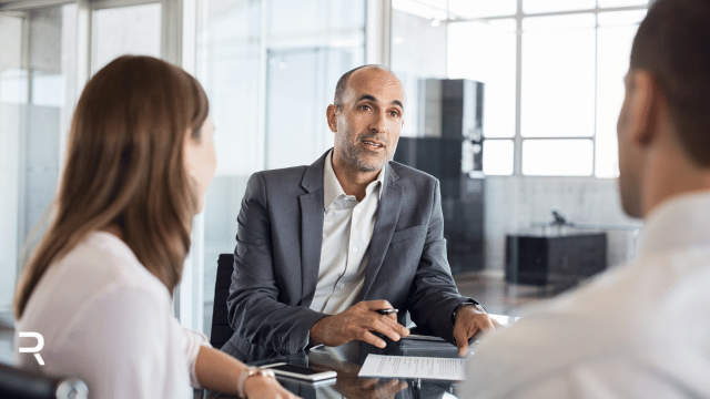 People in a meeting
